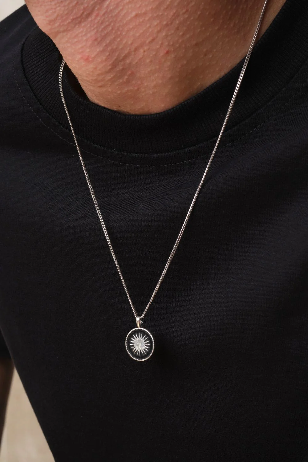 Burned Sun Necklace - Image 3