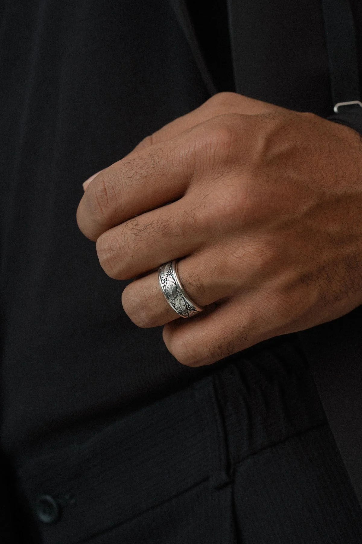 Feather Open Ring - Image 4