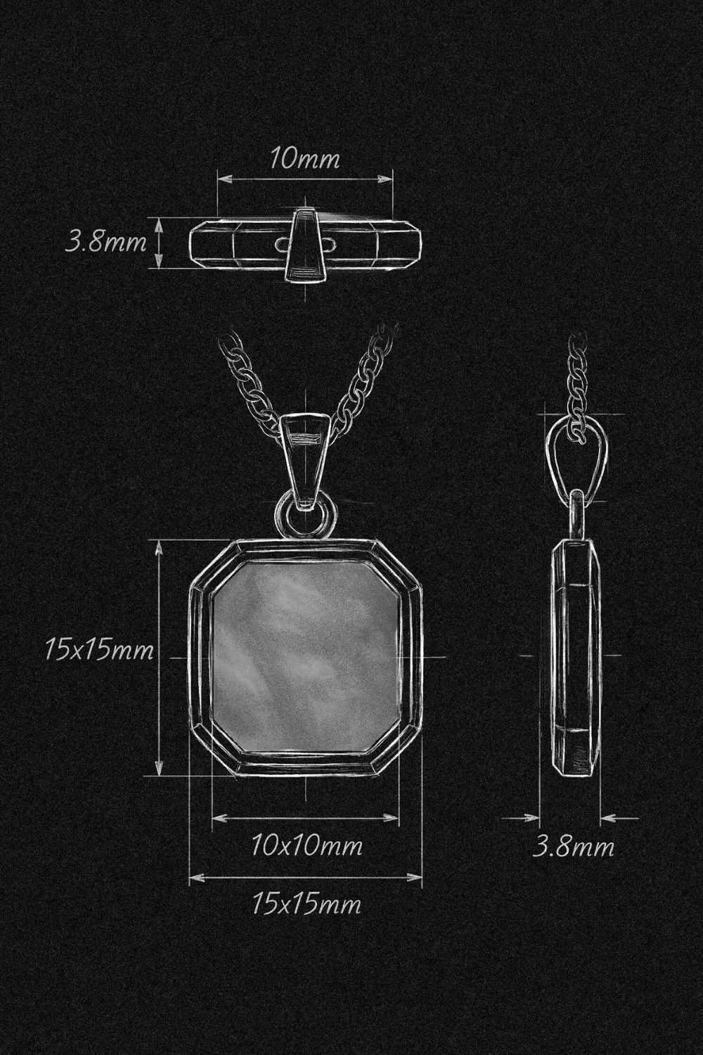 The Forge Necklace Black - Image 6